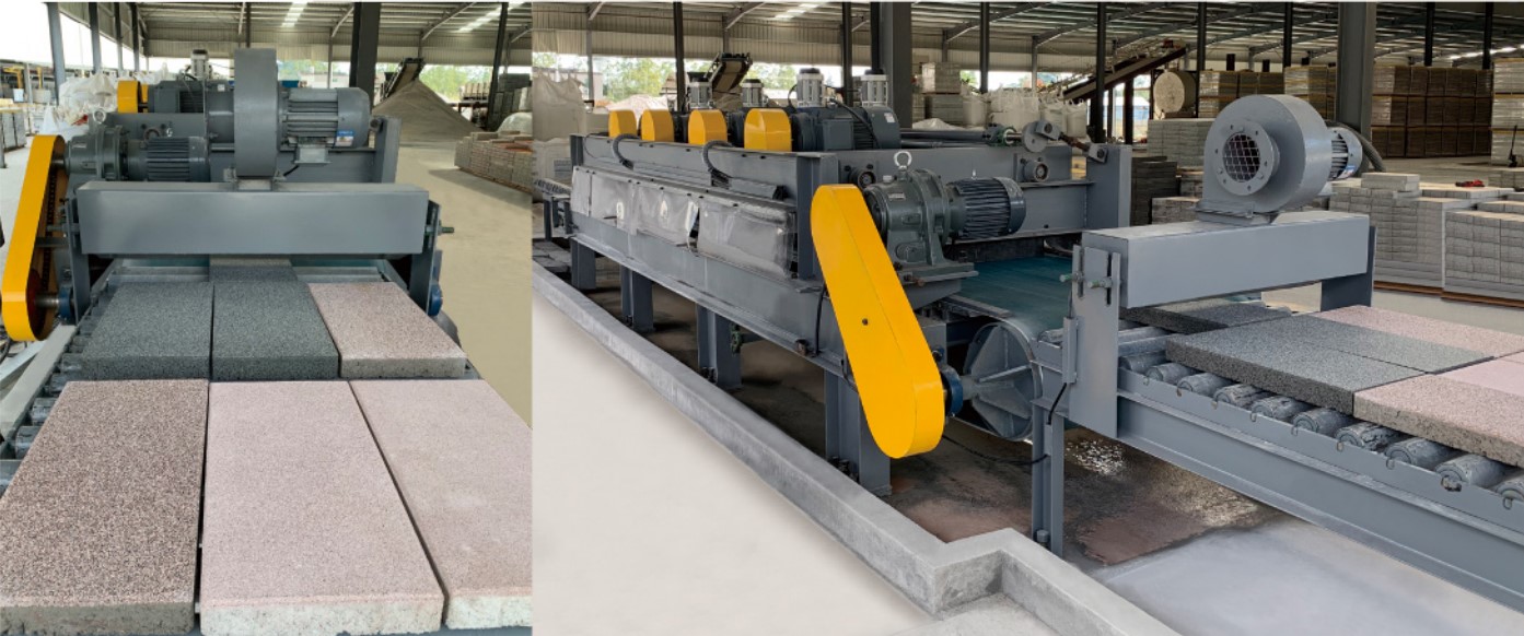 Роликовая щеточная машина